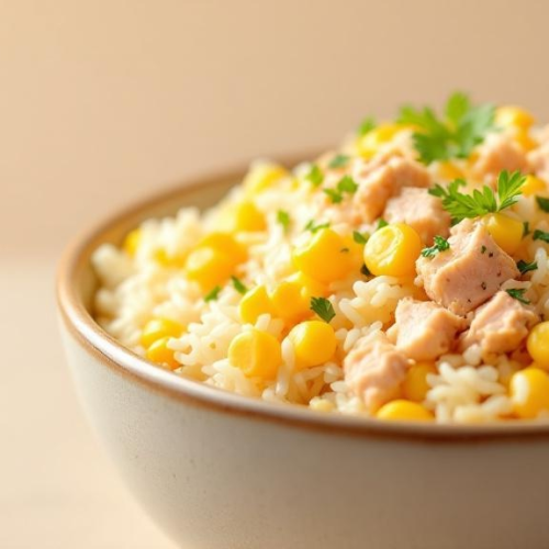 Tuna, Corn & Rice Lunch Bowl - Fresh Start 30: A Journey To Better Health